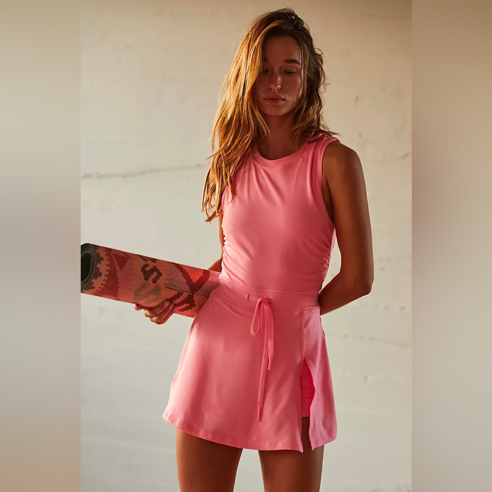 FP Movement Easy Does it Dress in color Pink Lemonade